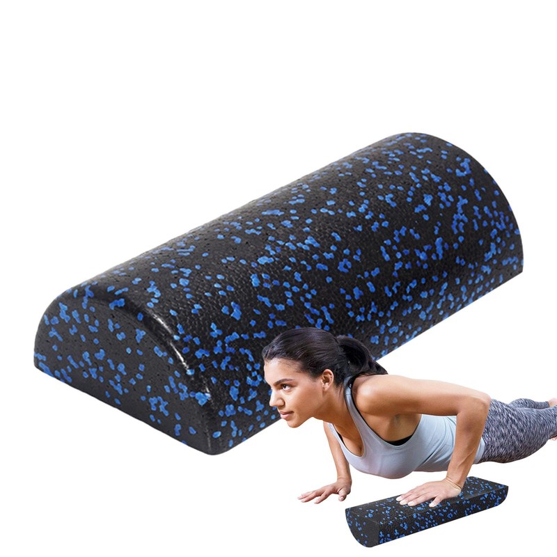Foam Rollers For Muscle Massage, Half-Round Full Body Athletic Massager,