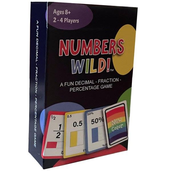 Numbers Wild - a Fun Fraction, Decimal, Percentage Math Game