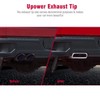 Upower Pack of 2 Exhaust Tip 2.25" Inlet 2" x