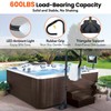 GarveeLife Hot Tub Handrail with LED Light, 360° Rotatable Spa