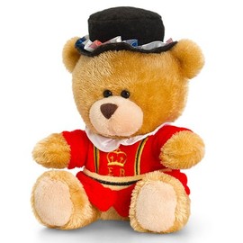 Keel Toys Pippin Beefeater Bear 14cm - Image is for Illustrative Purpose only
