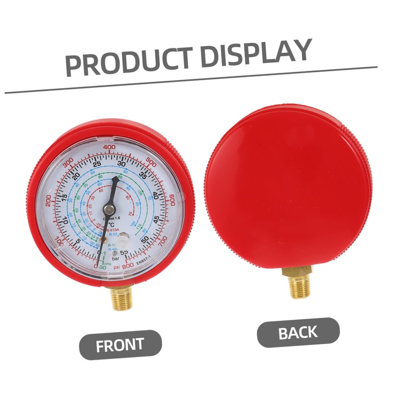CHILDWEET Air Conditioner Pressure Gauge Charge Gauge High Low Pressure