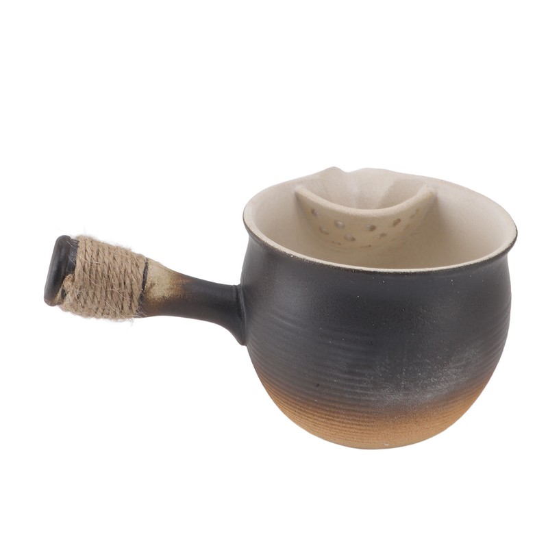 Chinese Ceramic Tea Pot Portable Versatile Large Capacity Side Handle