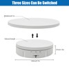 Tokenhigh Motorized Rotating Display Stand, 2 In 1 Electric Rotating