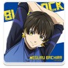 TV Anime "Blue Rock" Acrylic Coaster B [Hachiraku War]