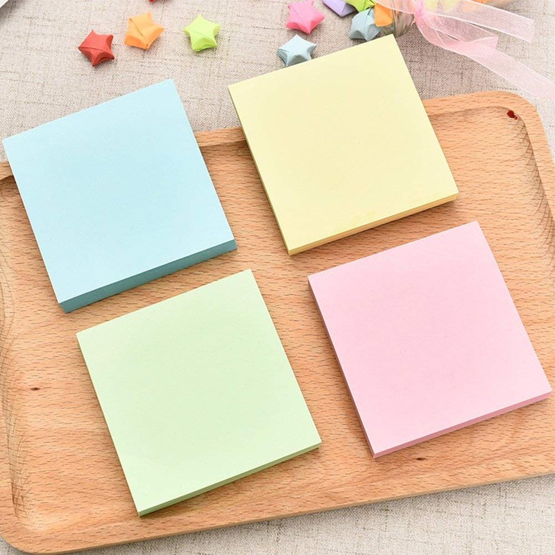 Dragon Eight Self-Stick Notes Sticky Notes 100 Sheets/Pad 4 Candy