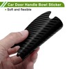 X AUTOHAUX Universal 80x88mm Car Door Cup Protector Sticker Anti-Scratches+Auto