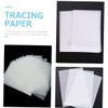 Gatuida 300Pcs Tracing Paper Translucent Writing Papers for Calligraphy Drawing