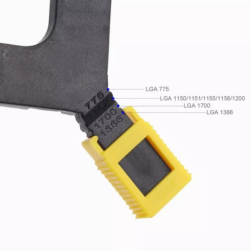 zjw Backplate Bracket Holder for PC CPU Cooling Fan Intel