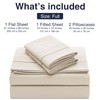 Casual Living Full Sheet Set 4 Piece Cooling Sheets with