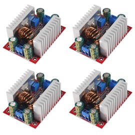 ACEIRMC 4pcs DC 400W 15A Step-up Boost Converter Constant Current Power Supply LED Driver 8.5-50V to 10-60V Voltage Charger Step Up Module for Electric Equipment and Digital Products