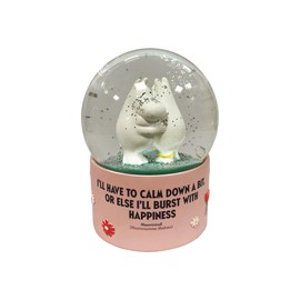 Half Moon Bay Snow Globe Moomin | Snow Globes For Adults | Christmas Ornaments & Christmas Decor | Funny Snow Dome | Moomins Gifts & Gifts For Her | Nostalgic Xmas Decor | Retro Gifts & Snow Globes