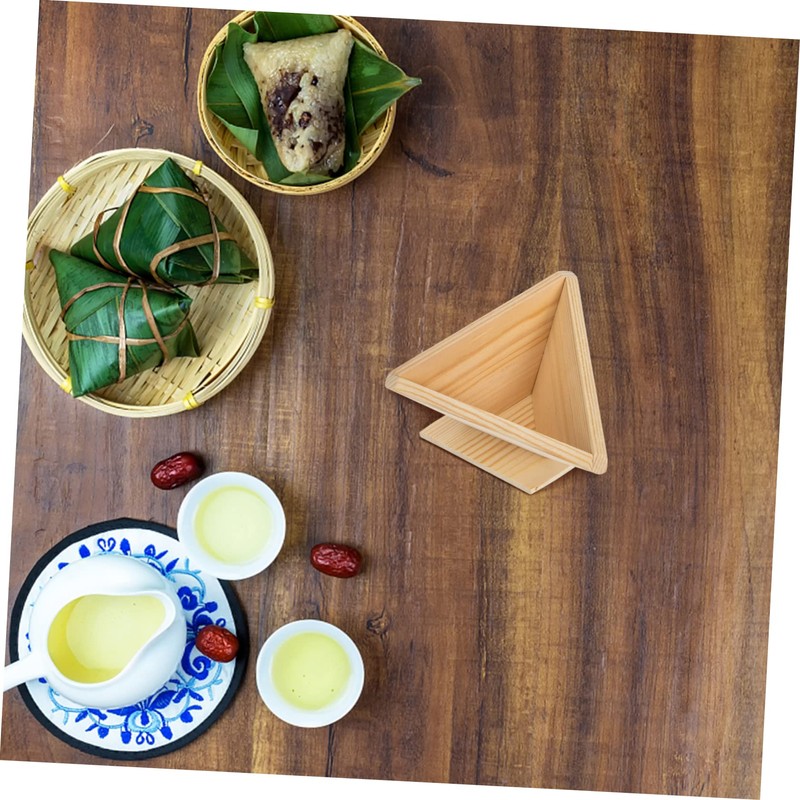 Ciieeo Traditional Chinese Mold Set 2pcs Wooden Rice Ball Molds