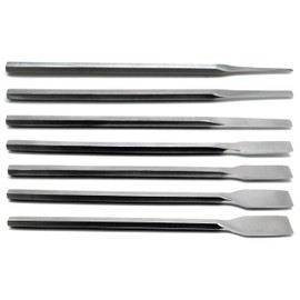 Dental Sheehan Straight Osteotomes 2mm,4mm,6mm,8mm,10mm,12mm,15mm Surgical 7 Pcs Instruments