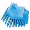Vikan 70473 High-Low Brush, 10-1/4" Polyester Bristle, Blue