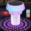 Solar Pool Chlorine Floater with Remote Control 7 Colorful Lights