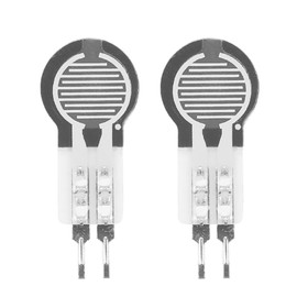 Luatoxry 2Pcs Force Sensitive Resistor, 20g~2kg Flexible Thin Film Pressure Sensor, DF9-16 Thin Pressure Sensitive Sensor for Bed Monitoring, Smart Switches, Smart Shoes, Counters