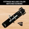 Primes DIY Brenton Strong Sliding Lockable Padbolt(8") Ideal for use