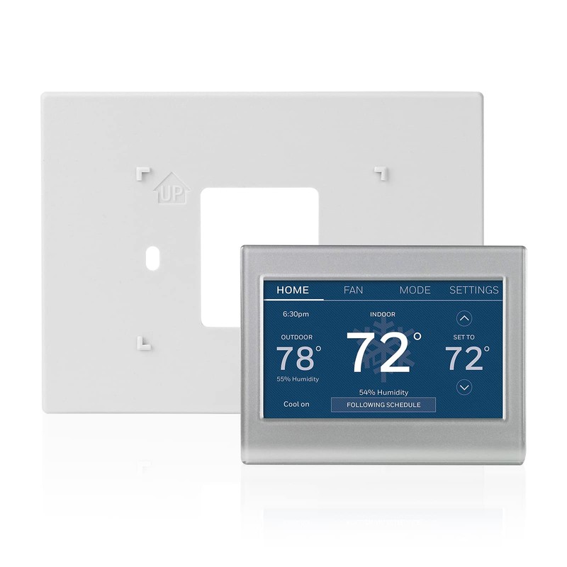 2 Pack Thermostat Wall Plate THP2400A1027W Coverplate Assembly Wall Mount