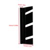 Skateboard Racks, Acrylic Wall Mount, 3-Layer Skateboard Holder, Snowboard Display