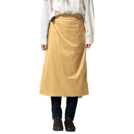 Mac Rain Skirt (Water Resistance: 39.4 inches (10,000 mm) H2O) (Easy to put on and take off) (Adjustable Waist/Elastic Back Specifications) (Waterproof Storage Bag), Sand-Beige, One Size Fits Most