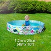 VFM - Childrens Paddling Pool 4ft, Rigid Family Pool, No