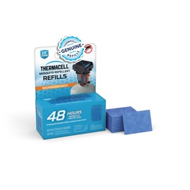 Thermacell Mosquito Repellent Refills; Compatible with Thermacell Backpacker; Highly Effective, Long Lasting, No Spray, Scent, or Mess; 15 Foot Zone of Mosquito Protection