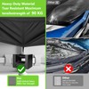 HIGHTQURO Rectangular Pool Cover for Above Ground Pools,Solar Oval Pool