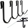 PriZoi Snap-On Wire Shelving Hooks - 4pack of Large 3.5