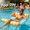 Inflatable Water Hammock Float for Adults – Foldable PVC Lounge