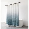 Drimzate Gradient Shower Curtain for Bathroom - Decorative Roland Shower