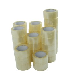 smileracing Clear Packing Tape 110 Yards Per Roll (36 Rolls) - 2 Inch Wide Stronger & Thicker 2 mil, Heavy Duty Adhesive Industrial Depot Tape for Moving Packaging Shipping and Commercial