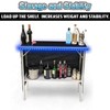 PARTYPONG Folding Portable Bar w/LED Lights, Wireless Remote, 2 Bar