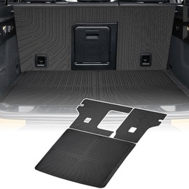YEBOOCA Cargo Liner Compatible with 2024-2026 Dodge Hornet Trunk Mat Cargo Mat Back Seat Cover Protector (Backrest Mats+Trunk Mat)