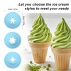 3pcs Nozzle Replacement for Ninja CREAMI, BPA-Free Replacement Nozzles Parts