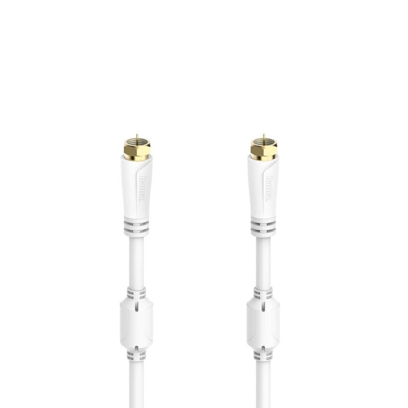 Satellite Connection Cable F-Connector to F-Connector Gold-Plated 7.5 m 100