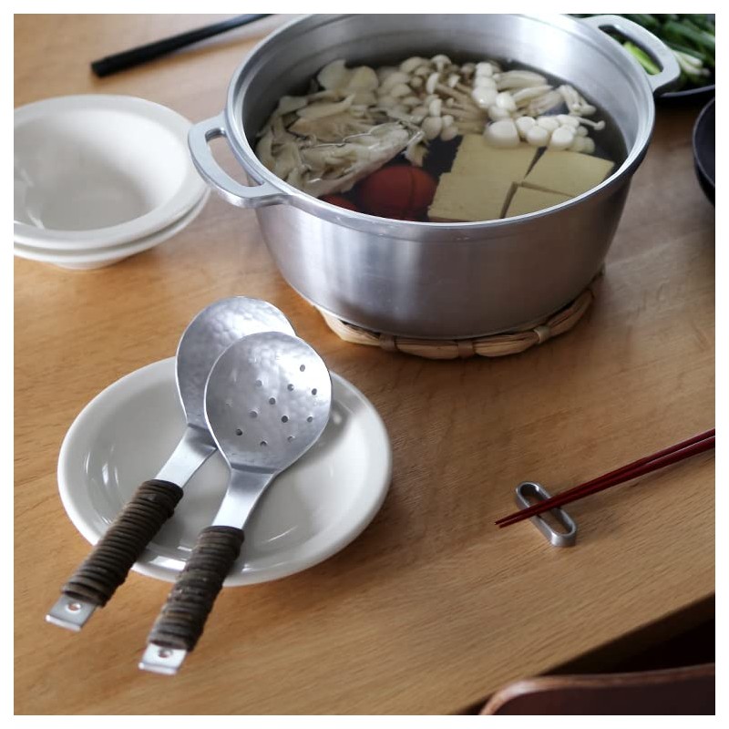 工房アイザワ お玉 アケビ巻 アルミニウム 中 1206-2