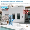 MeshSear Wireless Video Doorbell with Indoor Receiver, Enhanced Security with