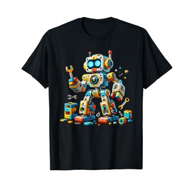 Wild Vintage Robotic ROBOT With Interactive Touch Sensors T-Shirt