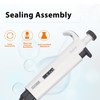 Laboratory Micropipette 5‑50ul Large Volume Tip Sampler Digital Adjustable Pipettor