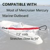 8M0092850 Boat Kill Switch Lanyard Alloy Clip Compatible with Mercruiser