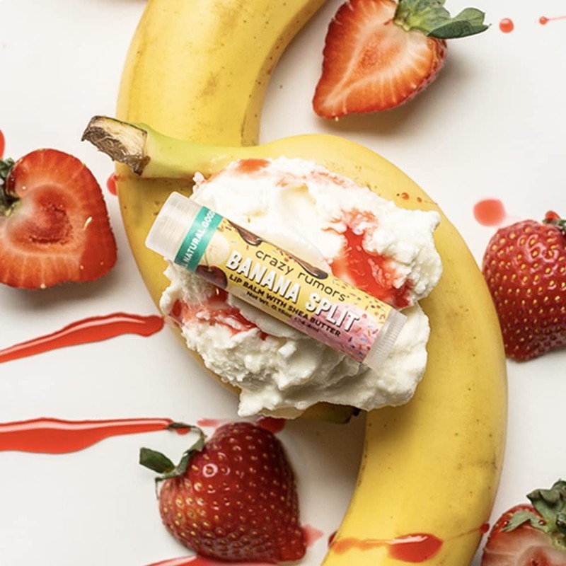 Crazy Rumors Lip Balm Banana Split / Lip Balm 100%