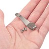 2 Pieces Knife Pocket Back Clip, 3-hole Titanium Alloy Deep