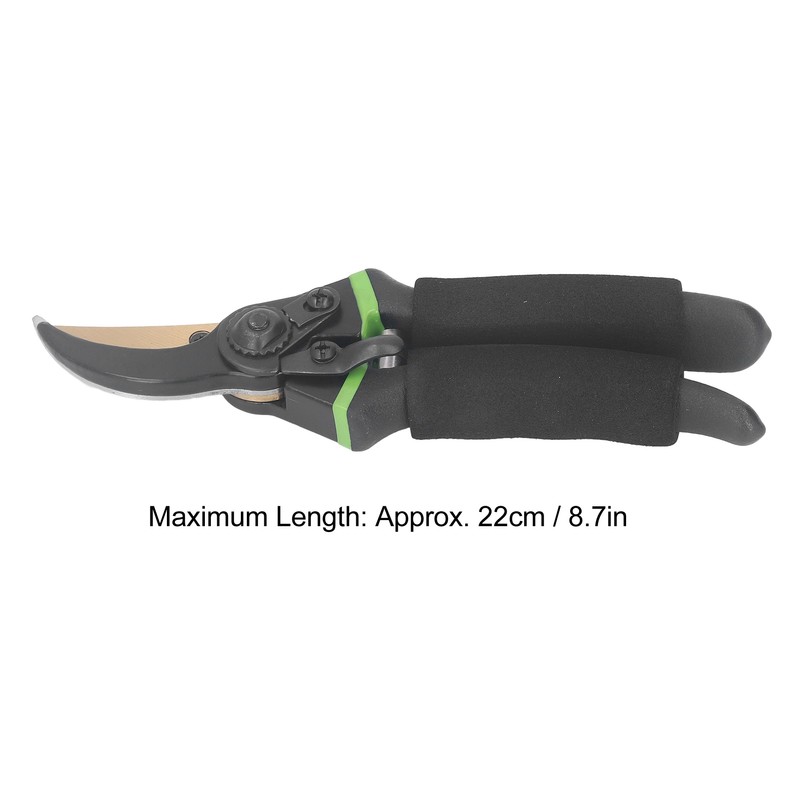 Pruning Shears Garden Professional Ti Tree Trimming Bypass Hand Pruner