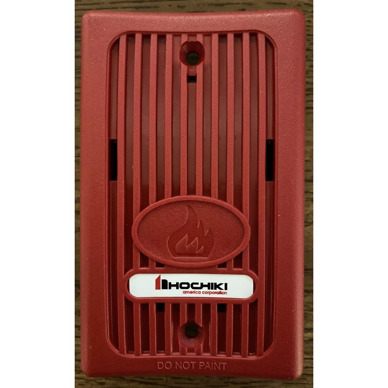 HOCHIKI HX93-R FIRE ALARM MINI HORN,WALL,24 VDC,TEMPORAL/C