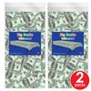 Beistle 2 Piece Plastic Rectangular Big Bucks Dollar Bill Money