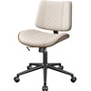 YaFiti Home Office Chair with Wheels, Armless Office Desk Chair