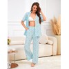 Bloggerlove 100% Cotton Pajamas for Women Set 2 Piece Short