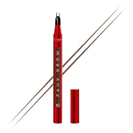 Faux Brow, Hair-Like, Filling Eyebrow Pen with Double-Brush Tip, Fast & Precise Eyebrow Makeup, L'Oreal Paris:_Light Brunette