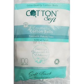 DIVCHI Cotton Wool Balls Absorbent 100 pack